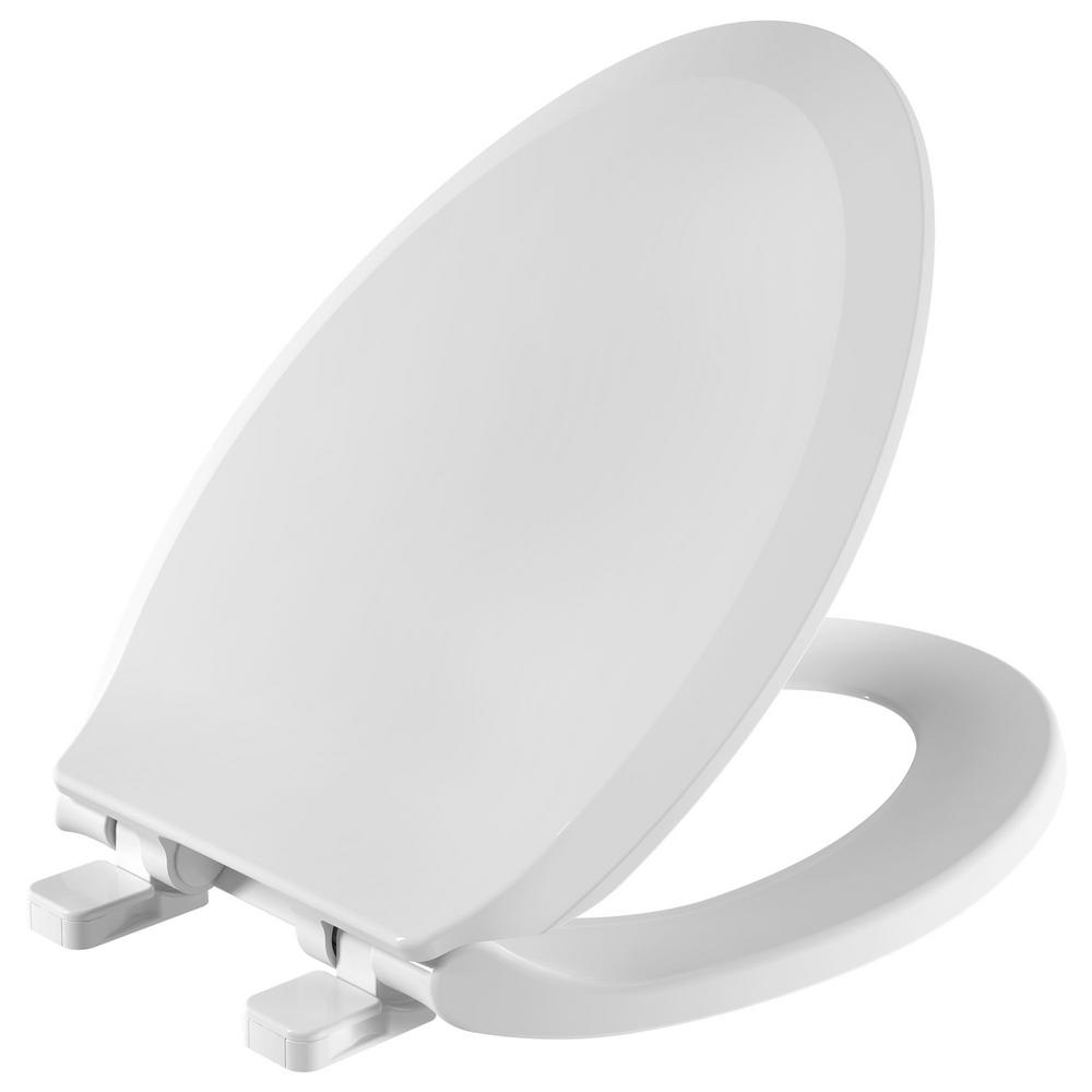 American Standard Cadet Slow Close Elongated Closed Front Toilet Seat ...