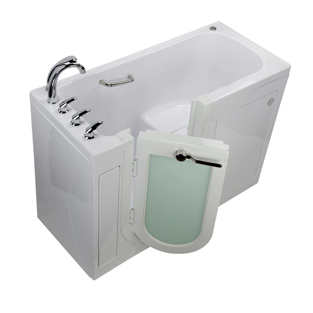 Ella Lounger 60 In Acrylic Walk In Air Bath And Micro Bubble