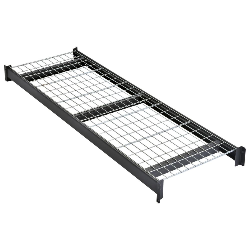 Sandusky 72 in. H x 36 in. W x 24 in. D 5Shelf Black Plastic Shelving