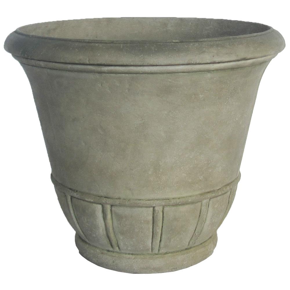 Stone Plant Pots Planters The Home Depot