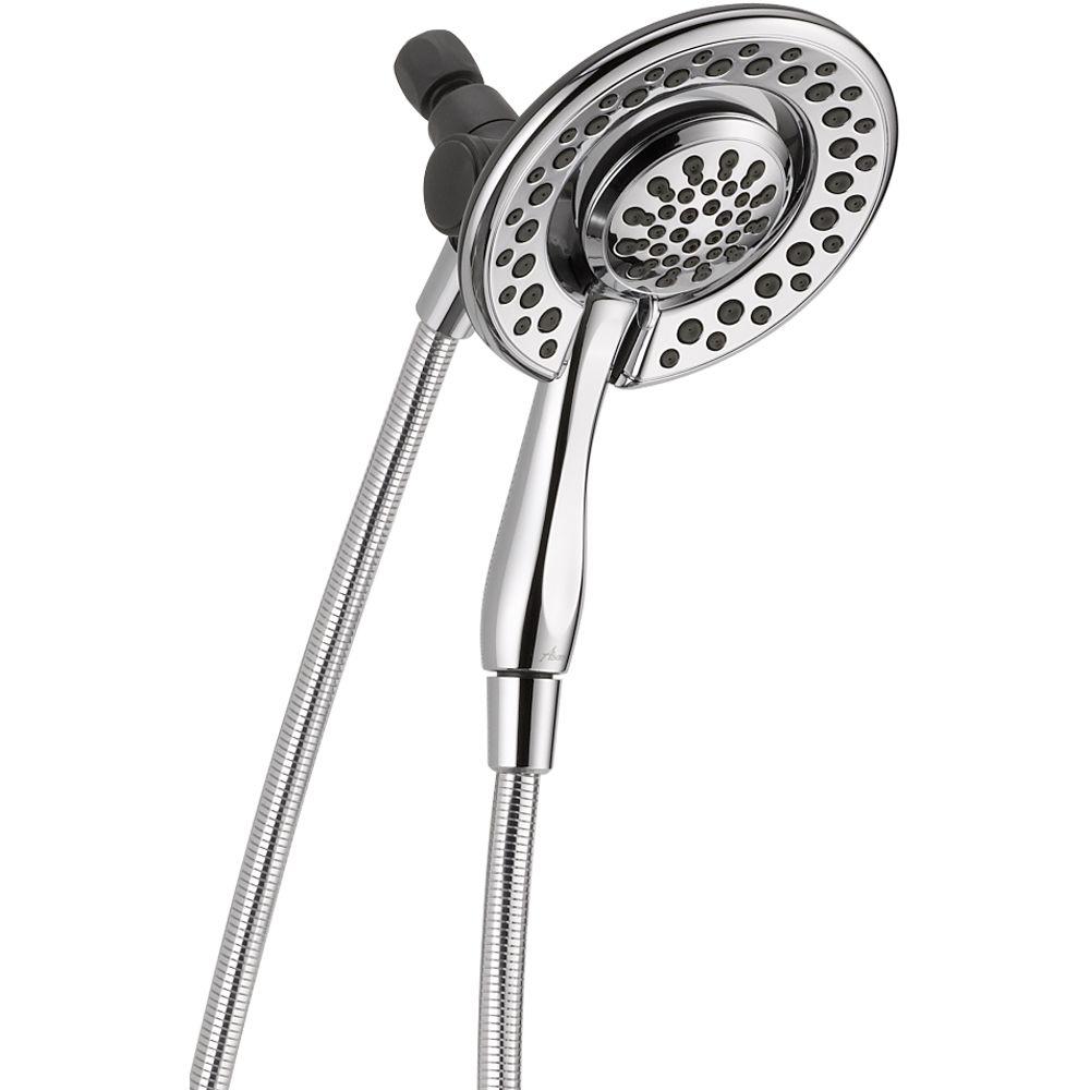 Delta TwoinOne 3Spray Hand Shower and Shower Head Combo Kit in