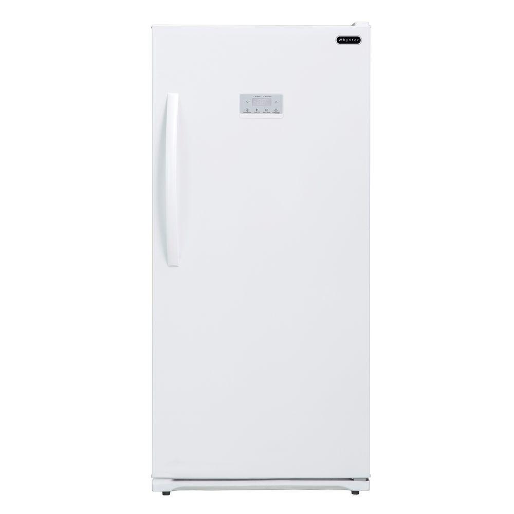 Whynter 13.8 cu. ft. Energy Star Digital Upright Deep Freezer in White