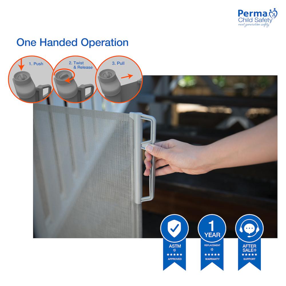 6ft retractable baby gate
