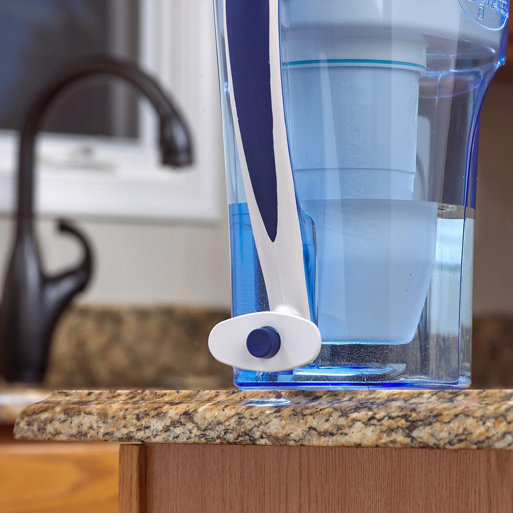 Zero Water Zp 010 10 Cup Water Filter Pitcher Zp 010 The Home Depot