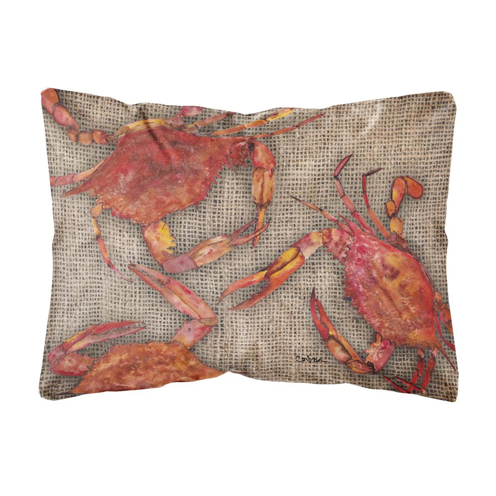 Caroline S Treasures 12 In X 16 In Multi Color Lumbar Outdoor