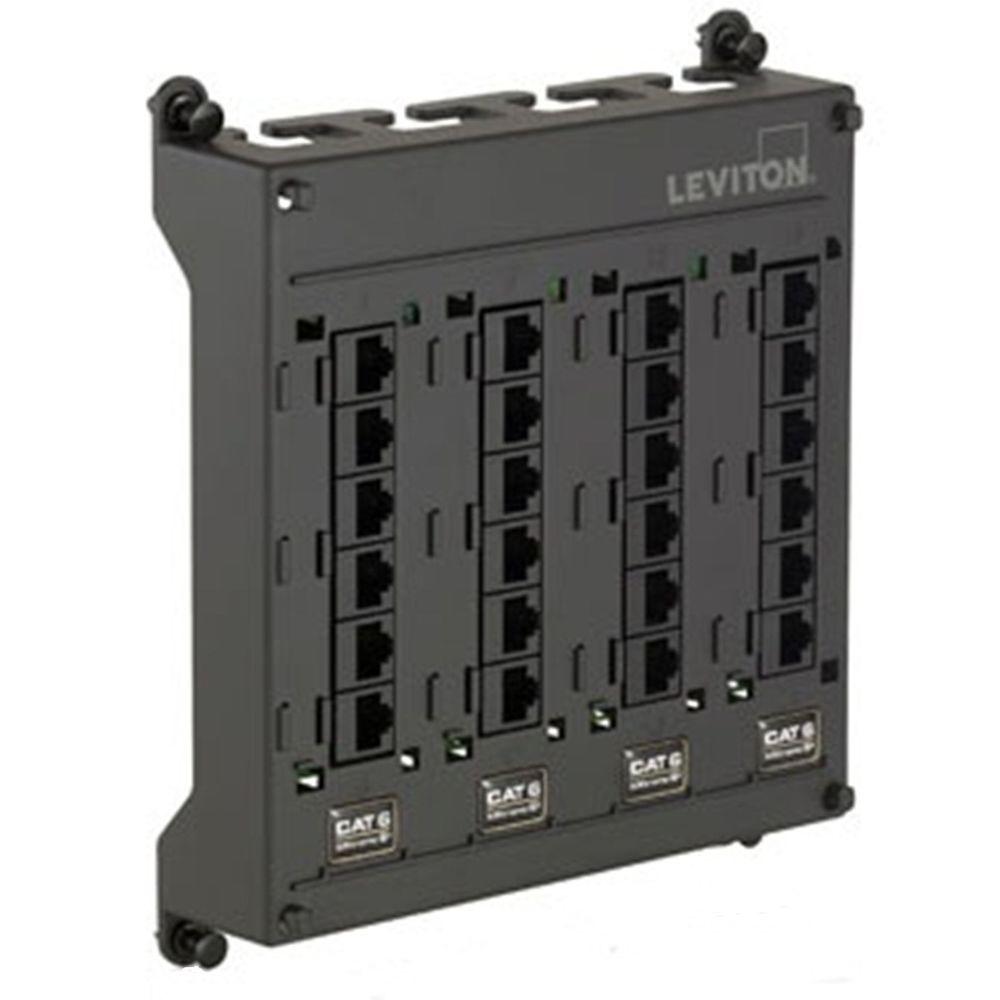 Leviton Structured Media Twist and Mount Patch Panel with ...