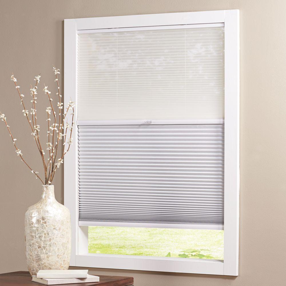 Home Decorators Collection Sheer/Shadow White 9/16 in 