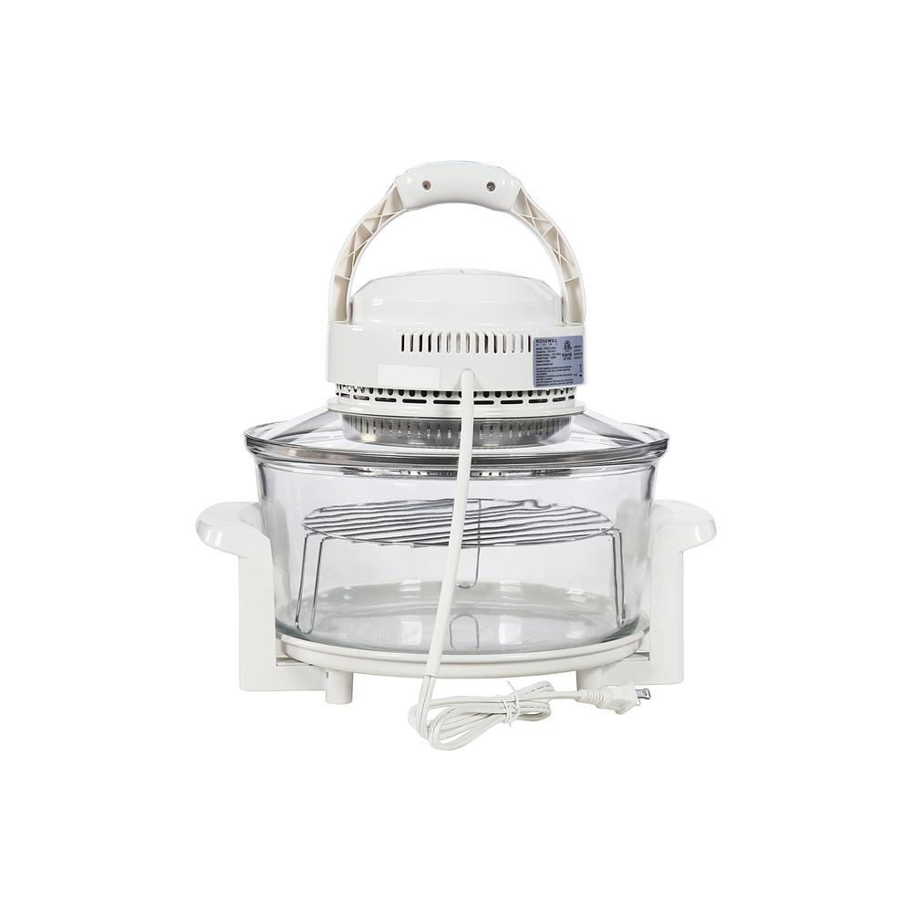 Rosewill Infrared Halogen 1300 W White Convection Countertop Oven