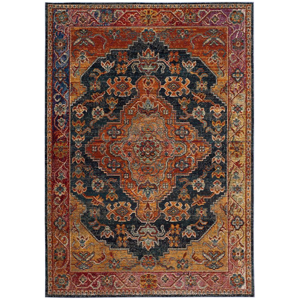 Safavieh Harmony Navy Gold 5 Ft X 8 Area Rug