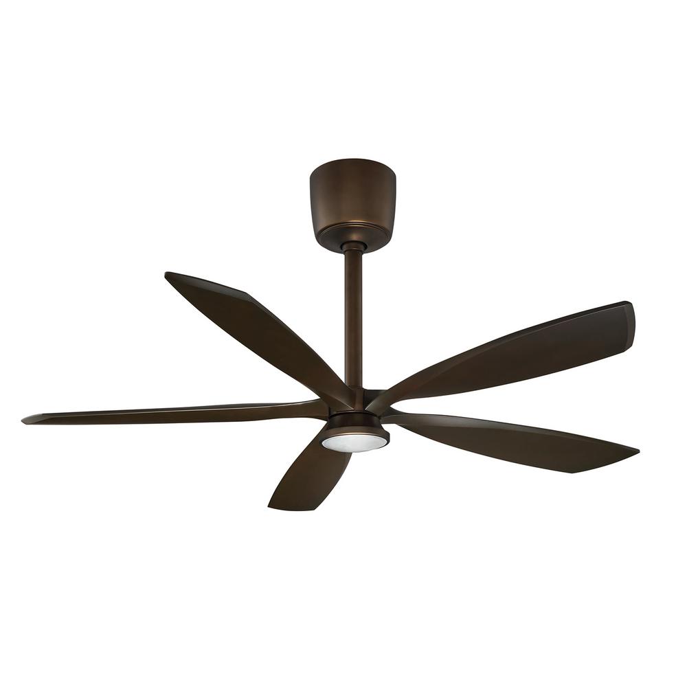 Designer S Choice Collection Phantom 54 In Led Architectural Bronze Dc Motor Ceiling Fan