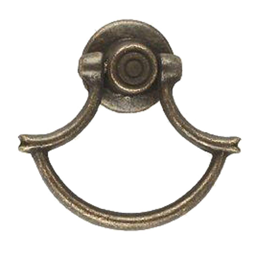 Hickory Hardware 15/8 in. x 11/2 in. Windover Antique Furniture Ring