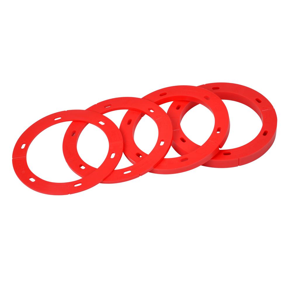 Oatey 43645 Closet Flange Spacer Kit 1//2-Inch