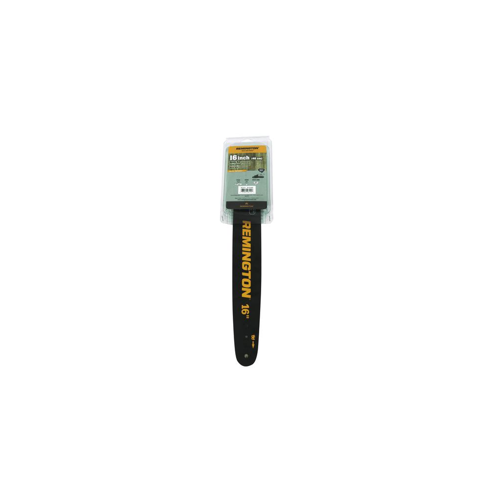 Remington 16 in. Chainsaw Guide Bar490700R068 The Home Depot
