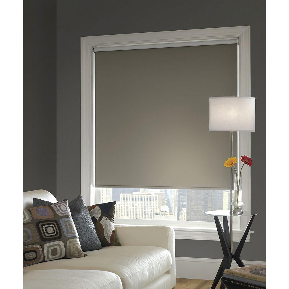 Vinyl Roller Shades Shades The Home Depot