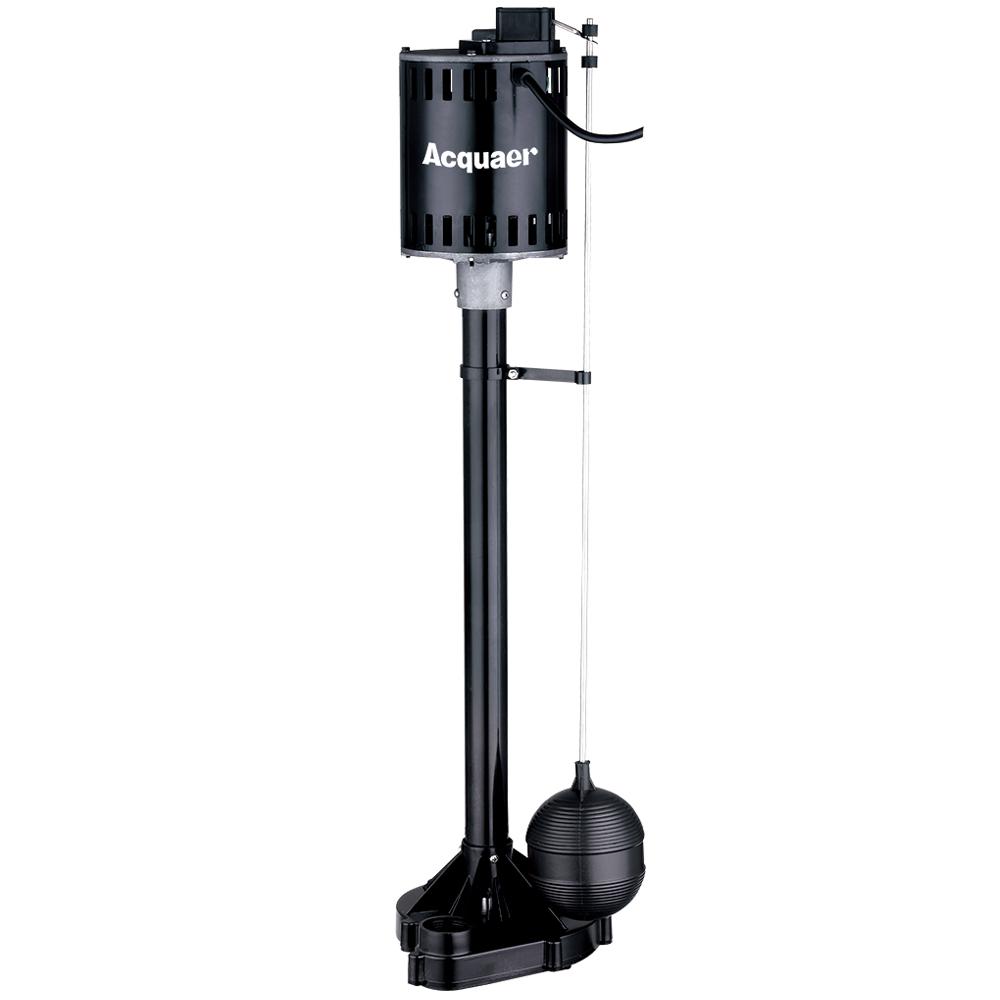 Acquaer 1/3 HP Plastic Pedestal PumpPEP033 The Home Depot