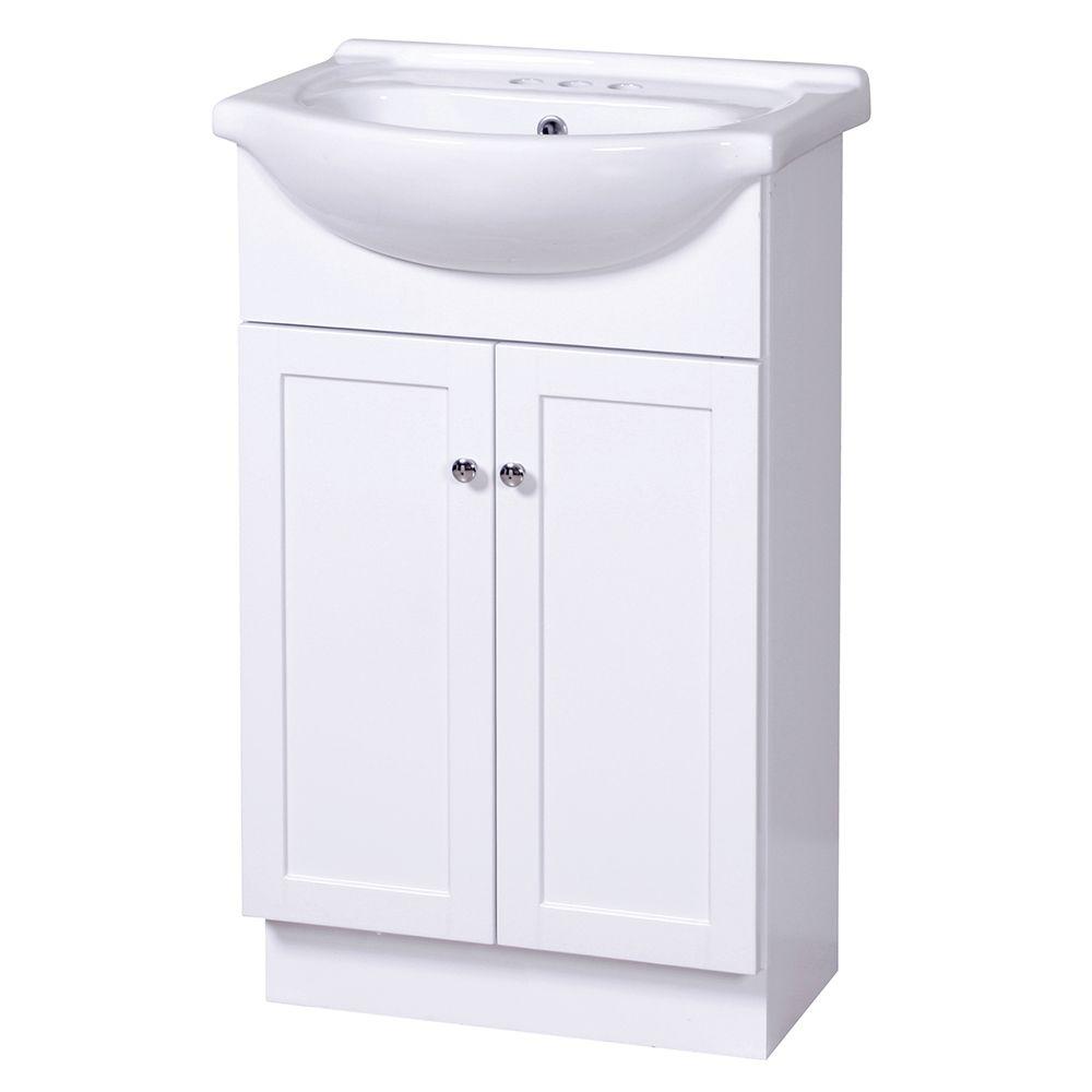 Home Decorators Collection Columbia Euro 21 3 4 In Vanity White Home Decorators Collection Columbia Euro 21 3 4 In Vanity White With