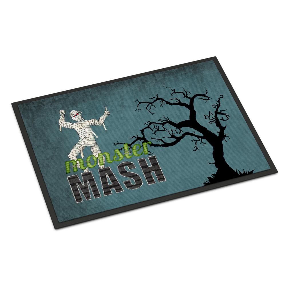 Halloween Door Mat Doormat Entrance Indoor Outdoor Monster Mash