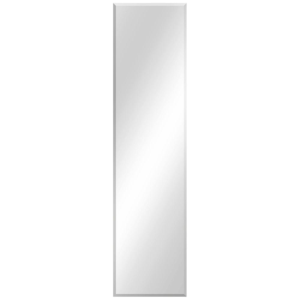 Glacier Bay 12 in. W x 48 in. L Beveled Edge Bath Mirror-81171 - The ...