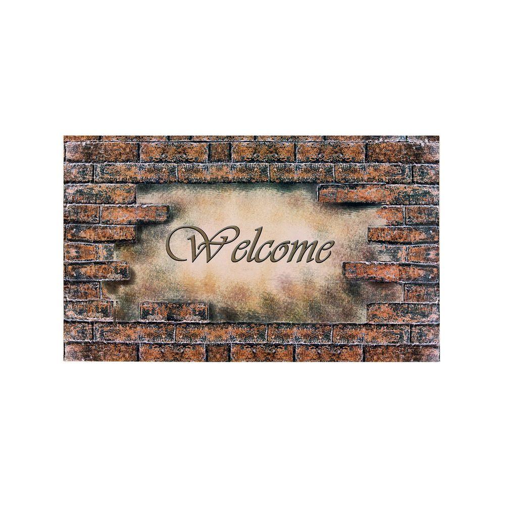 Recycled Rubber Door Mats Mats The Home Depot