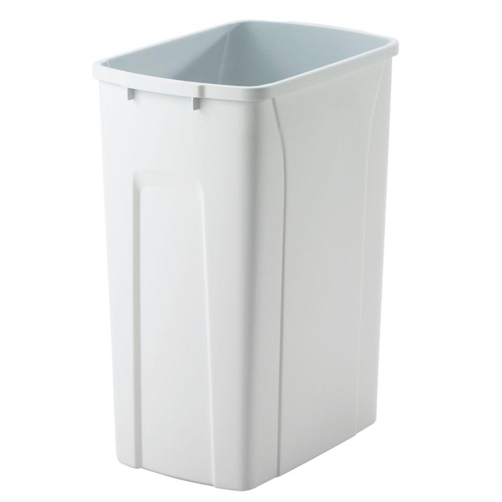 narrow plastic bin