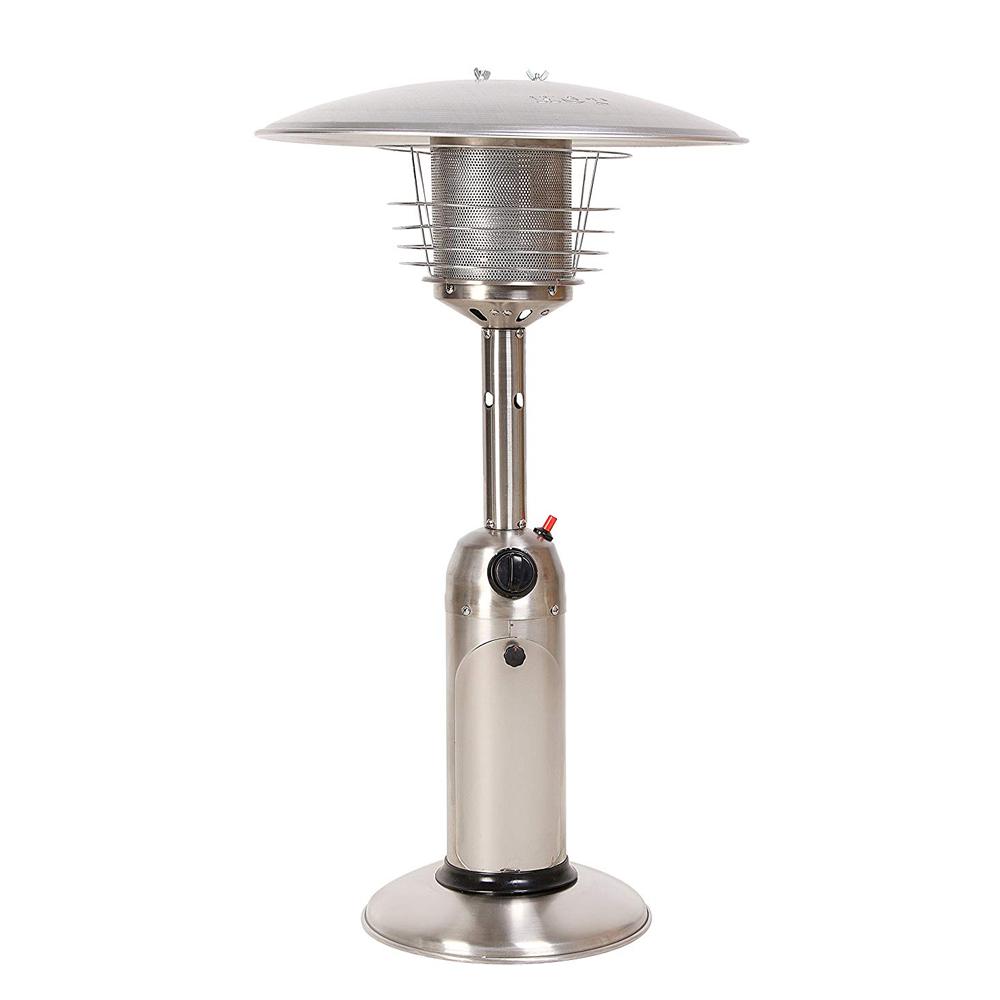 LEGACY HEATING Table Top Gas Patio Heater Steel