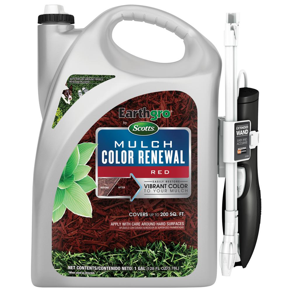 Earthgro 1 Gal By Scotts Red Mulch Color Renewal 140100405 Earthgro 1 Gal By Scotts Red Mulch Color Renewal