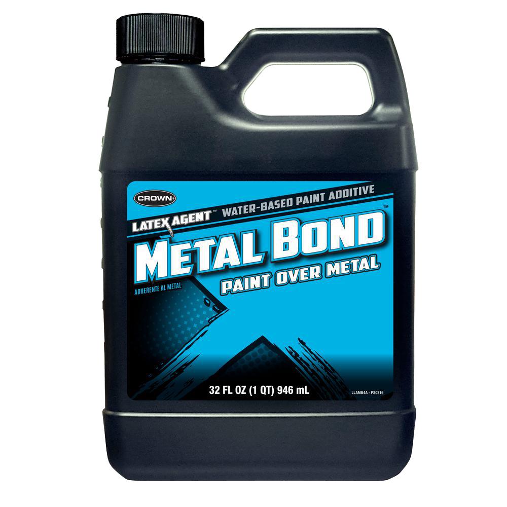Latex Agent 1 qt. Metal BondCR.LAMB.P.64 The Home Depot