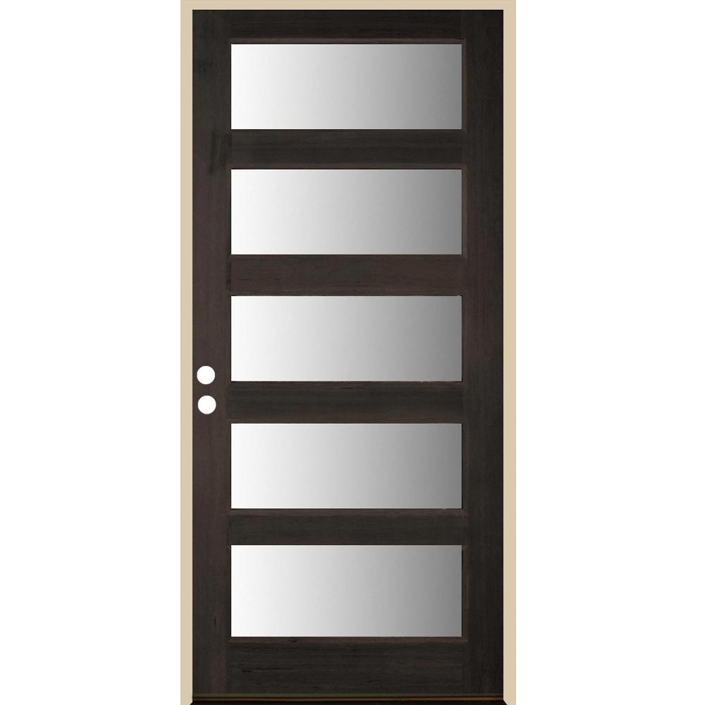 5 Panel Front Doors Exterior The Home Depot