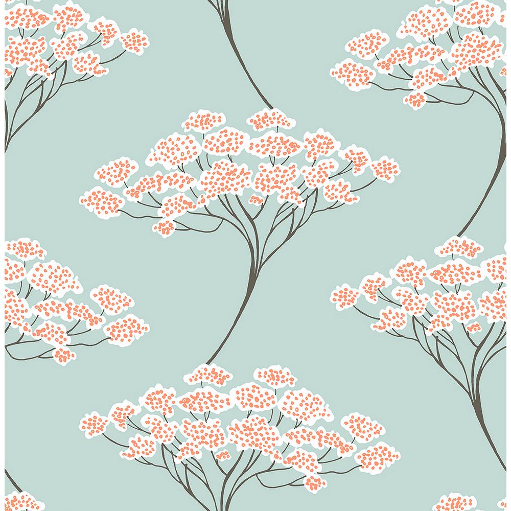 Kenneth James Banyan Light Blue Trees Wallpaper 2671 22407 The