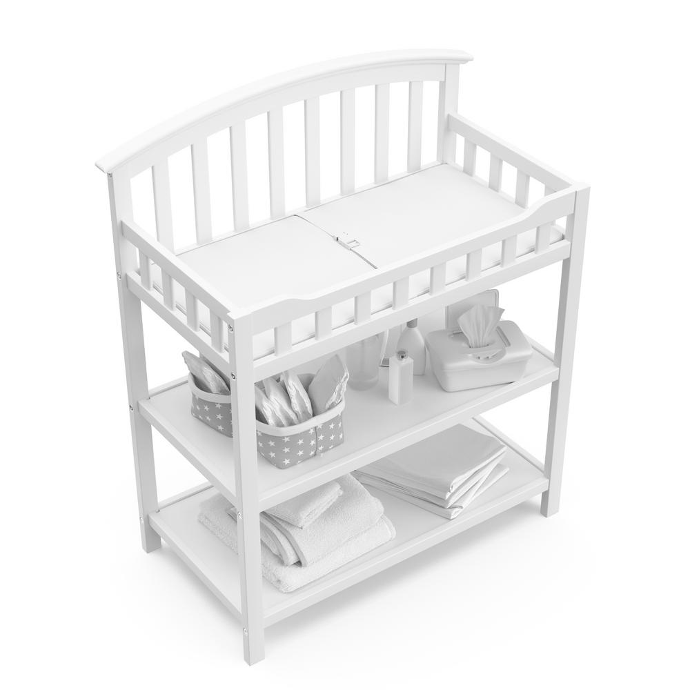 Graco Graco White Pine Wood Changing Table00524361 The Home Depot
