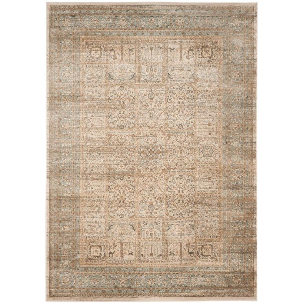 Safavieh Vintage Ivory Light Blue 8 Ft X 11 Area Rug Vtg570a Safavieh Vintage Ivory Light Blue 8 Ft X 11 Area Rug Vtg570a The Home Depot