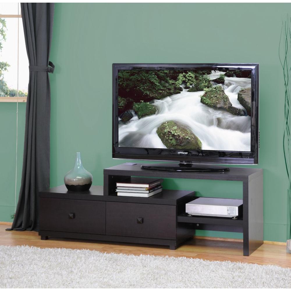 Blythe Dark Brown Entertainment Center