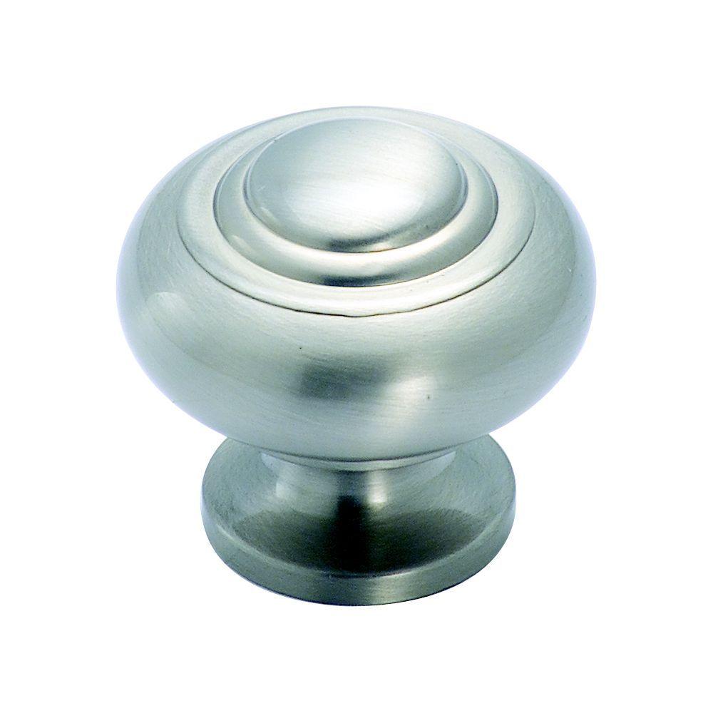 Richelieu Hardware 1-3/16 In. Brushed Nickel Classic Knob-BP80930195 ...