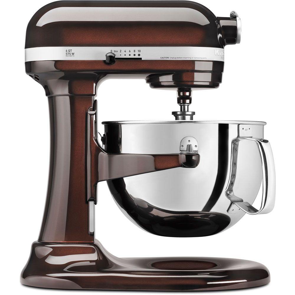 KitchenAid Professional 600 Series 6 Qt. Espresso Stand MixerKP26M1XES The Home Depot