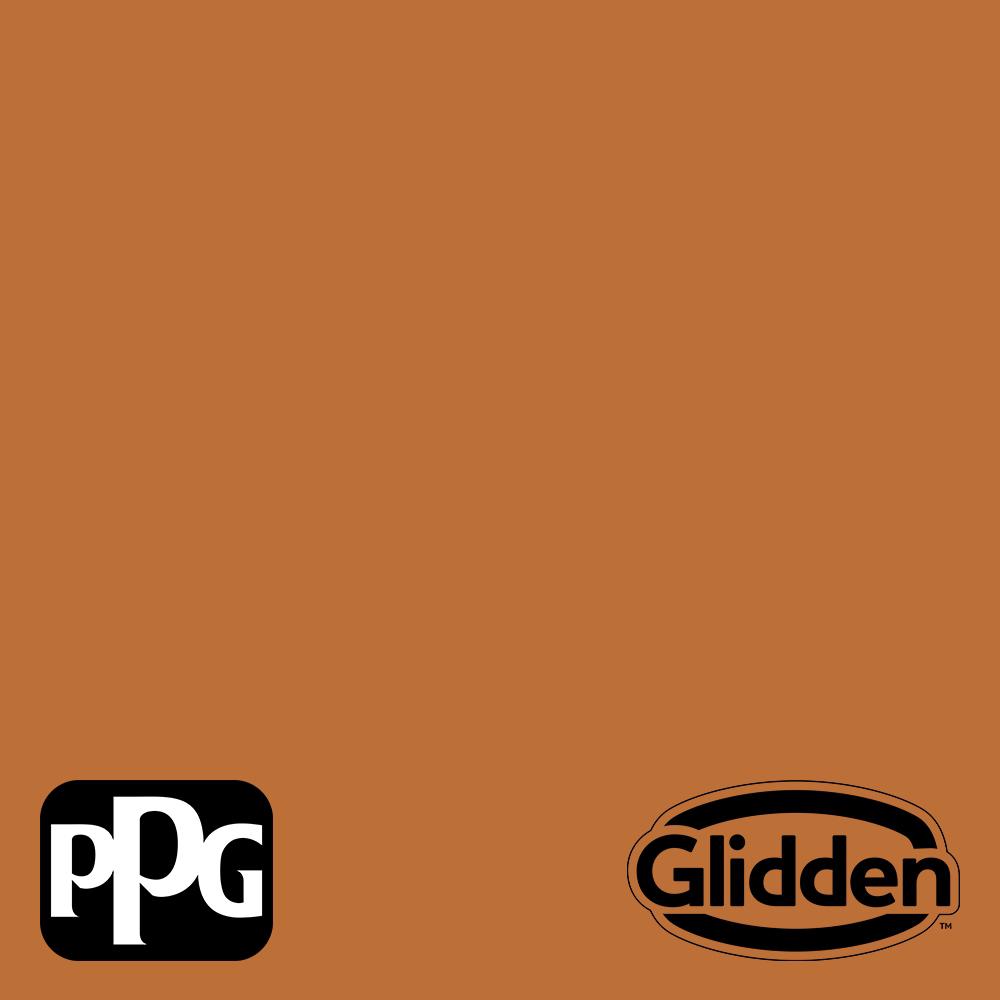 Glidden Premium 1 Qt Ppg1201 7 Lucky Penny Satin Exterior Latex Paint
