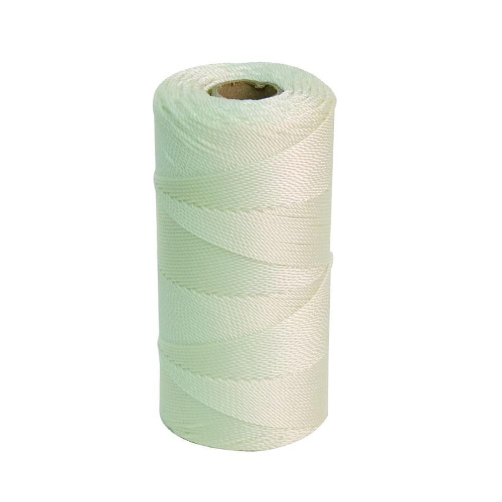 1000 Feet, Fluorescent Orange Twine Cord Braided Nylon Mason Line