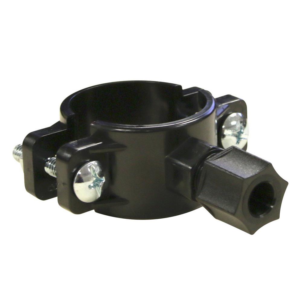 APEC Water Systems Drain Saddle Clamp with QuickConnect Fitting for 3/