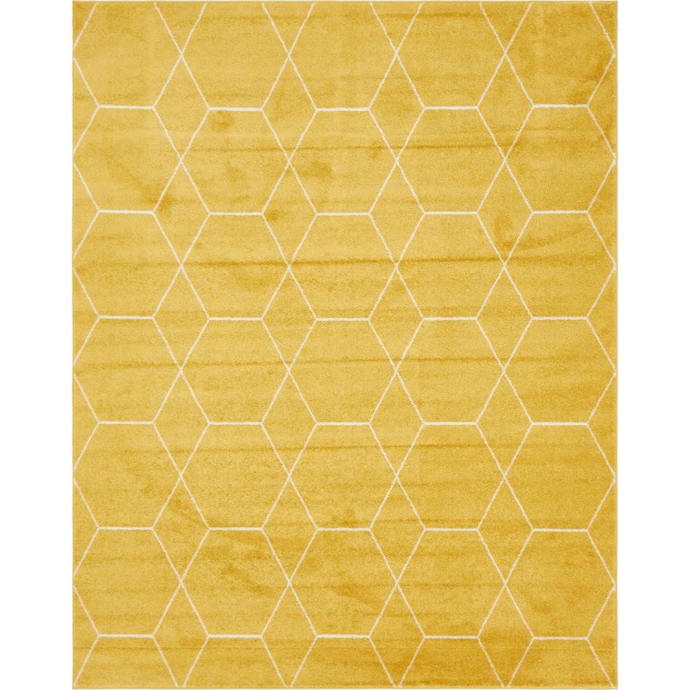 Geometric Yellow Area Rugs Rugs The Home Depot