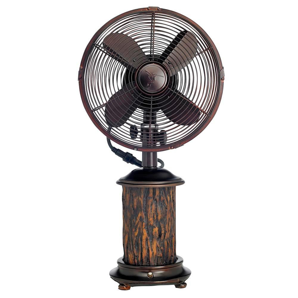 Designer Aire 10 In 3 Speed Tucson Lamp And Table Fan Hdf0727