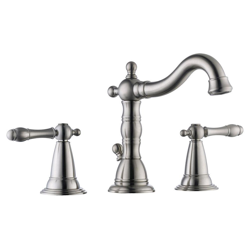 Design House Oakmont 2Handle Lavatory Faucet in Satin Nickel523316