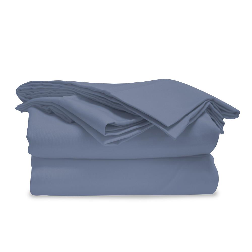 Cobalt Blue Bed Sheets Pillowcases Shams Bedding Bath