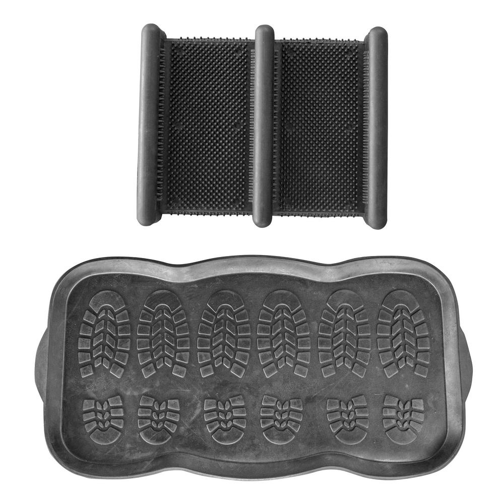 rubber scrub brush
