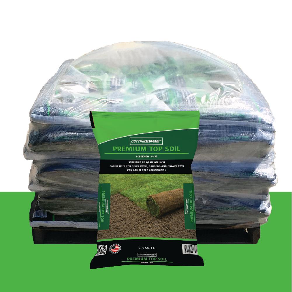 topsoil ft cu loam soil screened cutting edge premium bags pallet garden purpose miracle depot gro lb homedepot