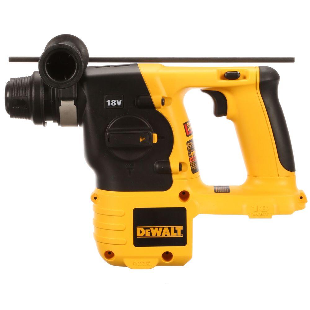 DEWALT 20-Volt MAX XR Li-Ion 1 in. Cordless SDS-plus Brushless D ...