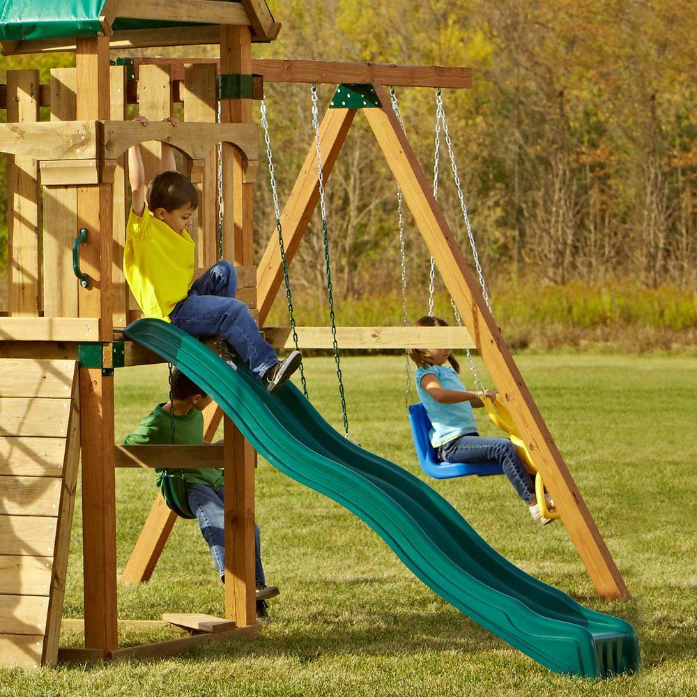 kids slide playset