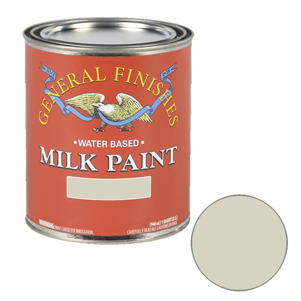 Minimalist Milk Paint Exterior Use with Simple Decor