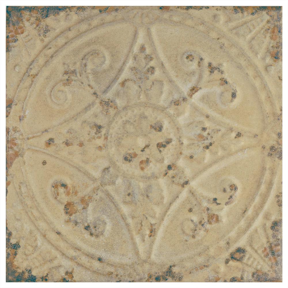 Beige Cream Ceramic Tile The Home Depot Saja Blanco 13 In X Ceramic Floor And Wall Tile