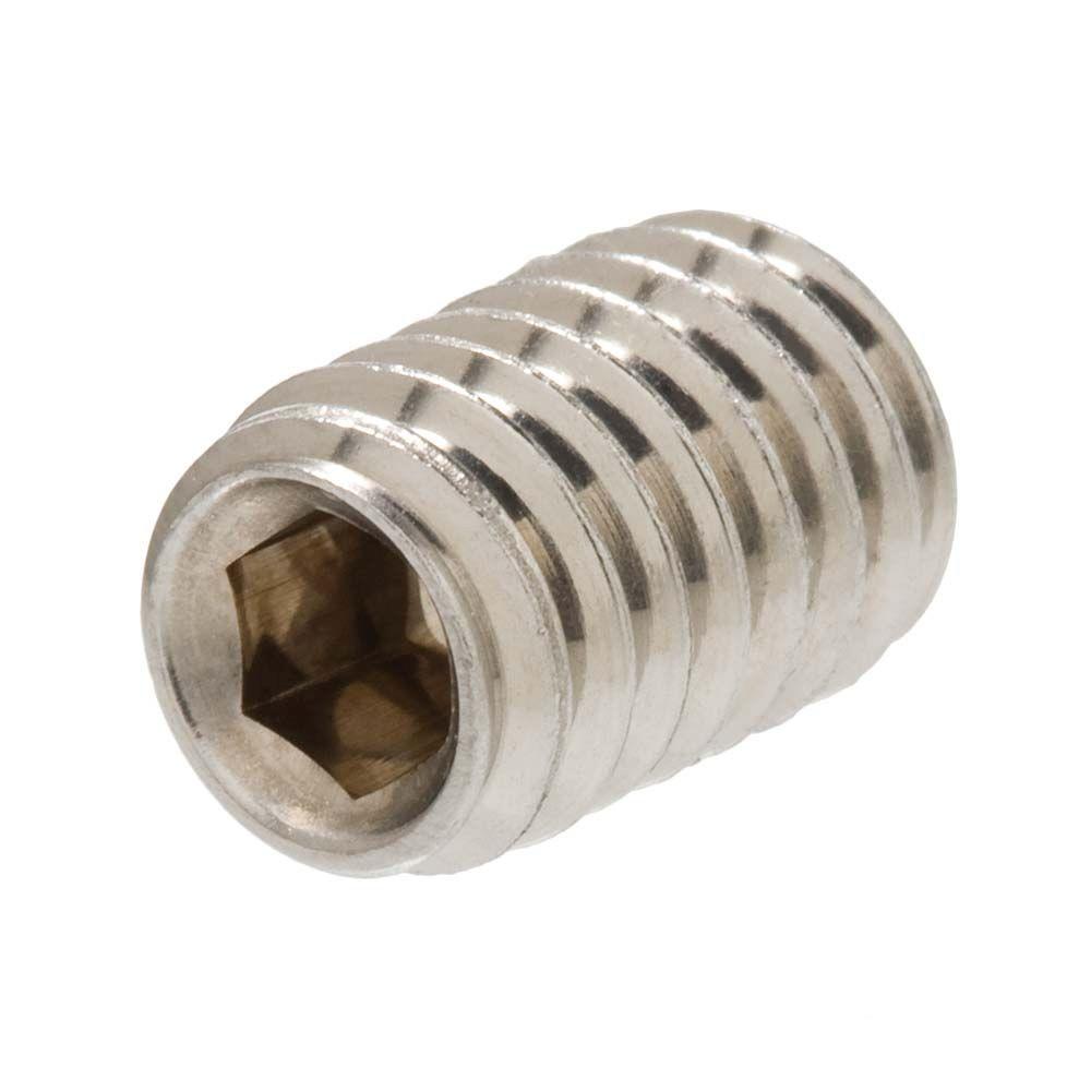 Full Thread Cup Point 60 pcs AISI 304 Stainless Steel 3//8-16 X 3//4 18-8 Hex Socket Set Screws