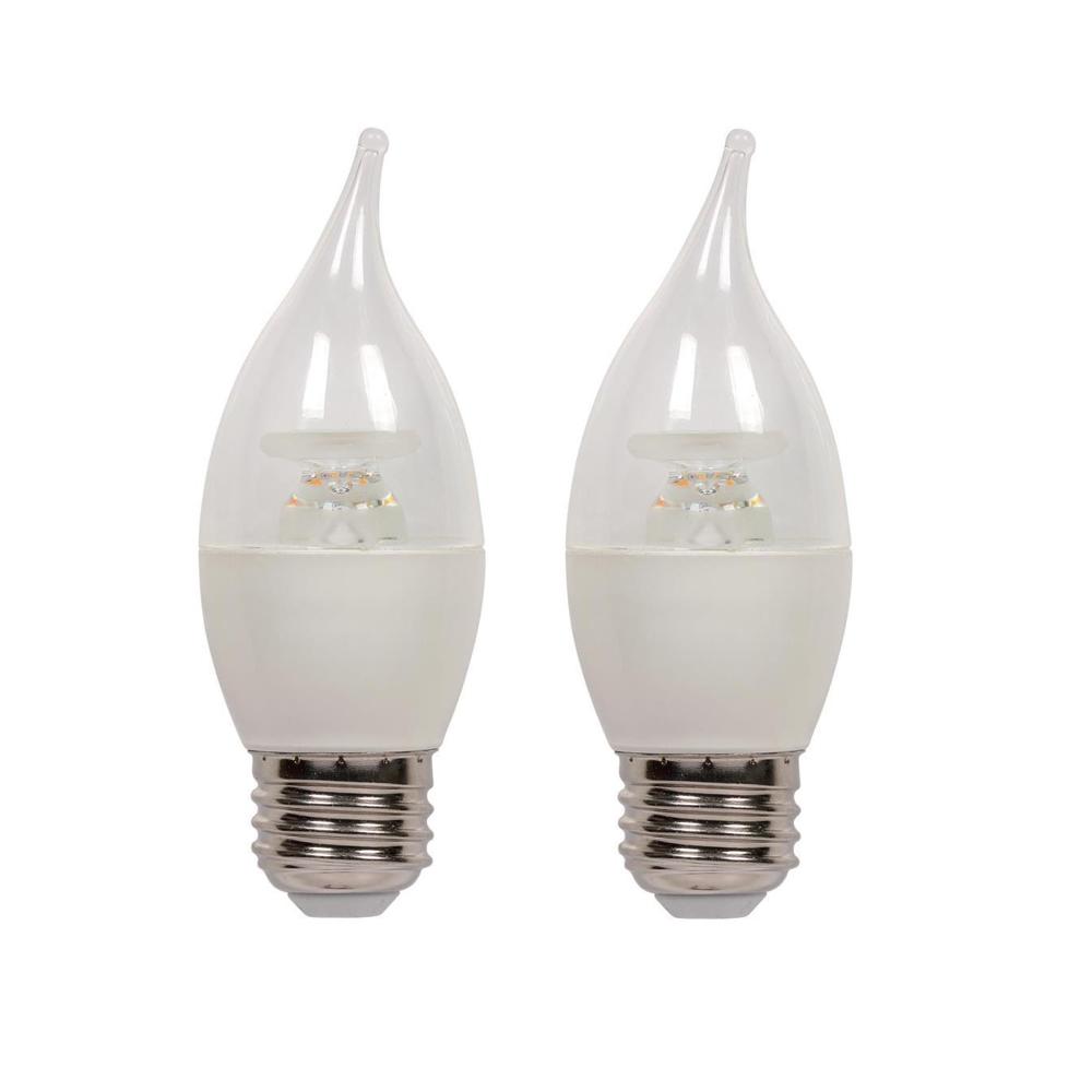 Westinghouse 60W Equivalent Soft White C13 LED Light Bulb (2-Pack ...