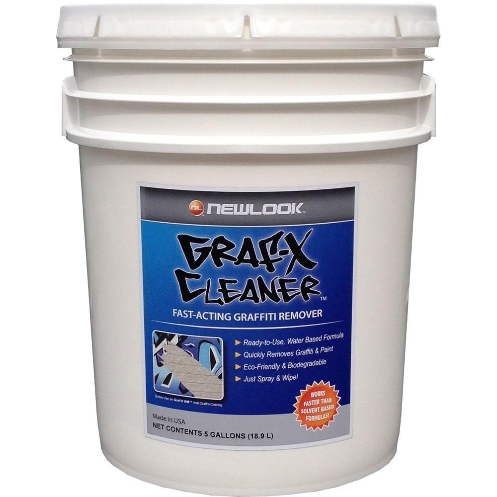 Graf-X Cleaner 5 gal. Graffiti and Paint Remover-GRFXCLNR5G - The Home ...